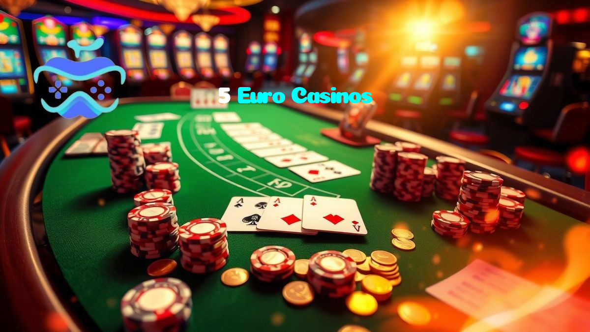 5 Euro Casinos casino presented on mobile device in Pakistan with slots and live games